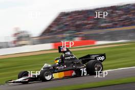 Silverstone Classic  28-30 July 2017 At the Home of British Motorsport FIA Masters F1  FISKEN Gregor, Shadow DN5  Free for editorial use only Photo credit –  JEP 