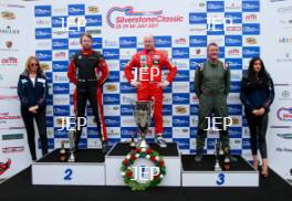 Silverstone Classic  28-30 July 2017 At the Home of British Motorsport FIA Masters F1  Podium Free for editorial use only Photo credit –  JEP 