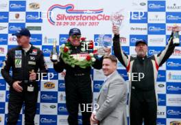 Silverstone Classic  28-30 July 2017 At the Home of British Motorsport FIA Masters F1  Podium Free for editorial use only Photo credit –  JEP 