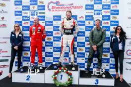 Silverstone Classic  28-30 July 2017 At the Home of British Motorsport FIA Masters F1  Podium Free for editorial use only Photo credit –  JEP 