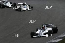 Silverstone Classic  28-30 July 2017 At the Home of British Motorsport FIA Masters F1  FOLCH-RUSINOL Joaquin, Brabham BT49C Free for editorial use only Photo credit –  JEP 