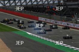 Silverstone Classic  28-30 July 2017 At the Home of British Motorsport FIA Masters F1  Race Start Free for editorial use only Photo credit –  JEP 