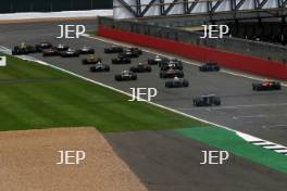 Silverstone Classic  28-30 July 2017 At the Home of British Motorsport FIA Masters F1  Race Start Free for editorial use only Photo credit –  JEP 