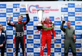 Silverstone Classic  28-30 July 2017 At the Home of British Motorsport FIA Masters F1  Podium Free for editorial use only Photo credit –  JEP 