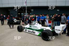 Silverstone Classic  28-30 July 2017 At the Home of British Motorsport FIA Masters F1   WRIGLEY Mike, Williams FW07D  Free for editorial use only Photo credit –  JEP 