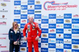 Silverstone Classic  28-30 July 2017 At the Home of British Motorsport FIA Masters F1  Podium Free for editorial use only Photo credit –  JEP 