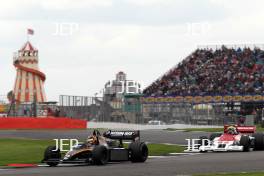 Silverstone Classic  28-30 July 2017 At the Home of British Motorsport FIA Masters F1  KUBOTA Katsuaki, Tyrrell 012  Free for editorial use only Photo credit –  JEP 