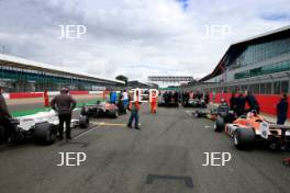 Silverstone Classic  28-30 July 2017 At the Home of British Motorsport FIA Masters F1  Grid Free for editorial use only Photo credit –  JEP 