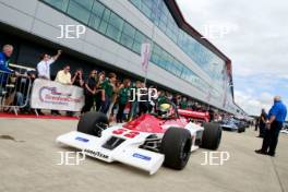 Silverstone Classic  28-30 July 2017 At the Home of British Motorsport FIA Masters F1  HALL Philip, Theodore TR1 Free for editorial use only Photo credit –  JEP 