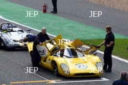 Silverstone Classic  28-30 July 2017 At the Home of British Motorsport FIA Masters Sportscars ANDY Steve, Lola T70 MK3B Free for editorial use only Photo credit –  JEP 