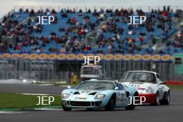 Silverstone Classic  28-30 July 2017 At the Home of British Motorsport FIA Masters Sportscars WRIGHT Gary, TWYMAN Joe, Ford GT40 Free for editorial use only Photo credit –  JEP 