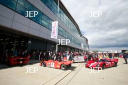 Silverstone Classic  28-30 July 2017 At the Home of British Motorsport FIA Masters Sportscars Assembly Area Free for editorial use only Photo credit –  JEP 