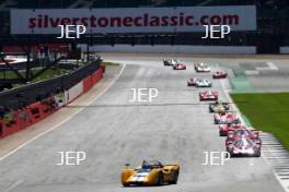 Silverstone Classic  28-30 July 2017  At the Home of British Motorsport  BANKS Andrew, BANKS Max, McLaren M6B Free for editorial use only Photo credit – JEP