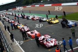 Silverstone Classic  28-30 July 2017 At the Home of British Motorsport FIA Masters Sportscars Grid Free for editorial use only Photo credit –  JEP 