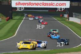 Silverstone Classic  28-30 July 2017 At the Home of British Motorsport FIA Masters Sportscars ANDY Steve, Lola T70 MK3B Free for editorial use only Photo credit –  JEP 