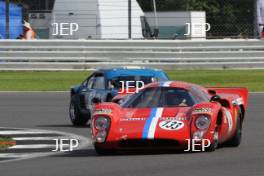 Silverstone Classic  28-30 July 2017 At the Home of British Motorsport FIA Masters Sportscars MINSHAW Jon, KEEN Phil, Lola T70 MK3B Free for editorial use only Photo credit –  JEP 