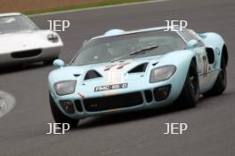 Silverstone Classic  28-30 July 2017 At the Home of British Motorsport FIA Masters Sportscars WRIGHT Gary, TWYMAN Joe, Ford GT40 Free for editorial use only Photo credit –  JEP 