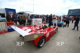 Silverstone Classic  28-30 July 2017 At the Home of British Motorsport FIA Masters Sportscars Assembly Area Free for editorial use only Photo credit –  JEP 