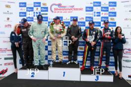 Silverstone Classic  28-30 July 2017 At the Home of British Motorsport FIA Masters Sportscars Podium Free for editorial use only Photo credit –  JEP 