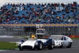 Silverstone Classic  28-30 July 2017 At the Home of British Motorsport FIA Masters Sportscars JOLLY Chris, FARTHING Steve, Cooper Monaco T61M  Free for editorial use only Photo credit –  JEP 