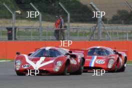 Silverstone Classic  28-30 July 2017 At the Home of British Motorsport FIA Masters Sportscars GIBSON Paul, Lola T70 MK3B Free for editorial use only Photo credit –  JEP 