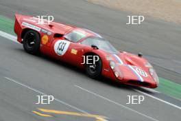 Silverstone Classic  28-30 July 2017 At the Home of British Motorsport FIA Masters Sportscars MINSHAW Jon, KEEN Phil, Lola T70 MK3B Free for editorial use only Photo credit –  JEP 