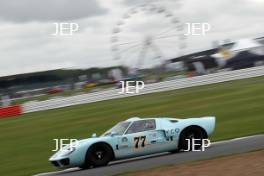 Silverstone Classic  28-30 July 2017 At the Home of British Motorsport FIA Masters Sportscars WRIGHT Gary, TWYMAN Joe, Ford GT40 Free for editorial use only Photo credit –  JEP 