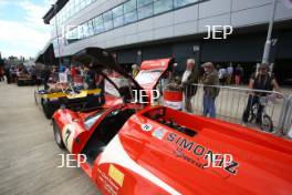 Silverstone Classic  28-30 July 2017 At the Home of British Motorsport FIA Masters Sportscars Assembly Area Free for editorial use only Photo credit –  JEP 