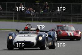 Silverstone Classic  28-30 July 2017 At the Home of British Motorsport FIA Masters Sportscars JOLLY Chris, FARTHING Steve, Cooper Monaco T61M  Free for editorial use only Photo credit –  JEP 