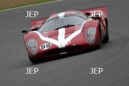 Silverstone Classic  28-30 July 2017 At the Home of British Motorsport FIA Masters Sportscars GIBSON Paul, Lola T70 MK3B Free for editorial use only Photo credit –  JEP 