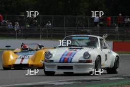 Silverstone Classic  28-30 July 2017 At the Home of British Motorsport FIA Masters Sportscars HEAD Aaron, HEAD Dale, Porsche 911 RSR,  Free for editorial use only Photo credit –  JEP 