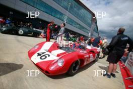 Silverstone Classic  28-30 July 2017 At the Home of British Motorsport FIA Masters Sportscars WHITAKER Mike, Lola T70 Mk2 Spyder Free for editorial use only Photo credit –  JEP 