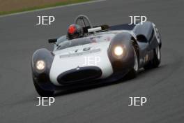 Silverstone Classic  28-30 July 2017 At the Home of British Motorsport FIA Masters Sportscars JOLLY Chris, FARTHING Steve, Cooper Monaco T61M  Free for editorial use only Photo credit –  JEP 