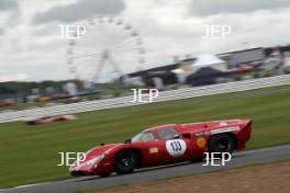 Silverstone Classic  28-30 July 2017 At the Home of British Motorsport FIA Masters Sportscars MINSHAW Jon, KEEN Phil, Lola T70 MK3B Free for editorial use only Photo credit –  JEP 