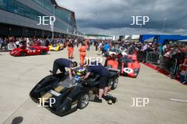 Silverstone Classic  28-30 July 2017 At the Home of British Motorsport FIA Masters Sportscars Assembly Area Free for editorial use only Photo credit –  JEP 