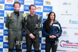 Silverstone Classic  28-30 July 2017 At the Home of British Motorsport FIA Masters Sportscars Podium Free for editorial use only Photo credit –  JEP 