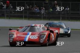 Silverstone Classic  28-30 July 2017 At the Home of British Motorsport FIA Masters Sportscars MINSHAW Jon, KEEN Phil, Lola T70 MK3B Free for editorial use only Photo credit –  JEP 