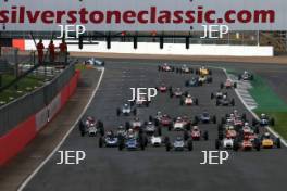 Silverstone Classic  28-30 July 2017 At the Home of British Motorsport Formula Ford 50 Race Start Free for editorial use only Photo credit –  JEP 