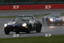 Silverstone Classic  28-30 July 2017 At the Home of British Motorsport Gallet Trophy for Pre66 GT MELLING Martin, MINSHAW Jason, Jaguar E-Type Free for editorial use only Photo credit –  JEP 