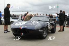 Silverstone Classic  28-30 July 2017 At the Home of British Motorsport Gallet Trophy for Pre66 GT MELLING Martin, MINSHAW Jason, Jaguar E-Type Free for editorial use only Photo credit –  JEP 