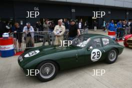 Silverstone Classic  28-30 July 2017 At the Home of British Motorsport Gallet Trophy for Pre66 GT AHLERS Keith, BELLINGER James Billy, Morgan Plus 4 SLR Free for editorial use only Photo credit –  JEP 