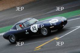 Silverstone Classic  28-30 July 2017 At the Home of British Motorsport Gallet Trophy for Pre66 GT MELLING Martin, MINSHAW Jason, Jaguar E-Type Free for editorial use only Photo credit –  JEP 