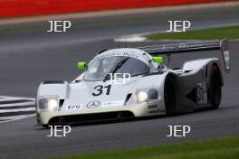 Silverstone Classic  28-30 July 2017  At the Home of British Motorsport  LENDOUDIS Kriton, AGUAS Rui,  MERCEDES C11 Free for editorial use only Photo credit – JEP