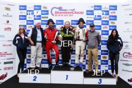 Silverstone Classic  28-30 July 2017  At the Home of British Motorsport  Podium Free for editorial use only Photo credit – JEP