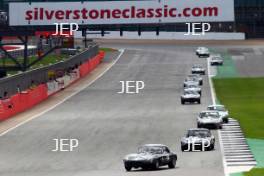 Silverstone Classic  28-30 July 2017  At the Home of British Motorsport  Gary Pearson Jaguar E-Type Free for editorial use only Photo credit – JEP