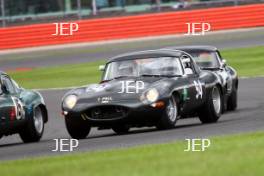 Silverstone Classic  28-30 July 2017  At the Home of British Motorsport  Gary Pearson Jaguar E-Type Free for editorial use only Photo credit – JEP