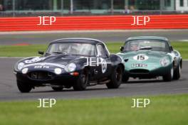 Silverstone Classic  28-30 July 2017  At the Home of British Motorsport  Niklas Halusa Jaguar E Type Free for editorial use only Photo credit – JEP