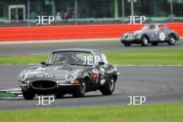 Silverstone Classic  28-30 July 2017  At the Home of British Motorsport  WATSON Sandy, O’CONNELL Martin, Jaguar E-type  Free for editorial use only Photo credit – JEP