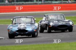 Silverstone Classic  28-30 July 2017  At the Home of British Motorsport  BURTON John, Jaguar E-type Free for editorial use only Photo credit – JEP