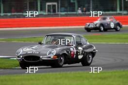 Silverstone Classic  28-30 July 2017  At the Home of British Motorsport  WATSON Sandy, O’CONNELL Martin, Jaguar E-type  Free for editorial use only Photo credit – JEP